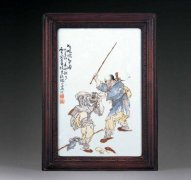 珠山八友瓷板画收藏与鉴赏
