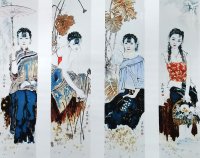 景德镇陶瓷名家陈厚卿简介及瓷画欣赏