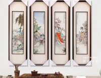 近代瓷画中的古典文学情怀