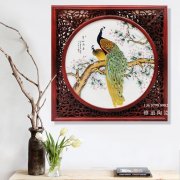 花鸟瓷画的审美内涵