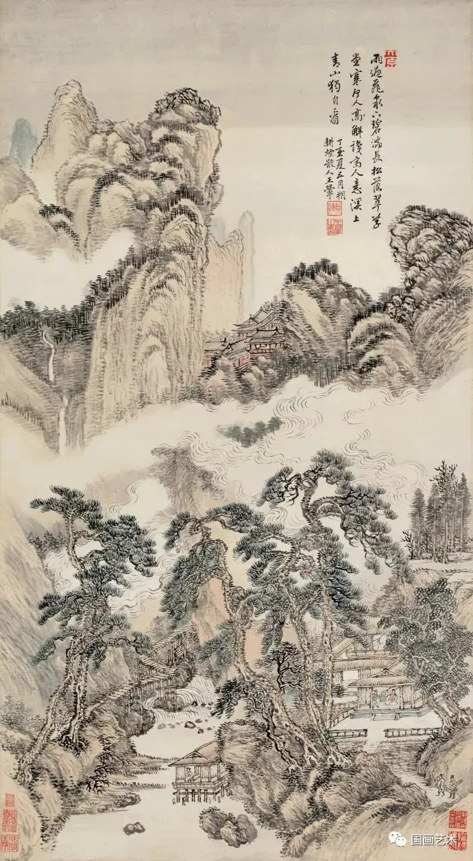 王翚山水画的仿古和融合(图2)